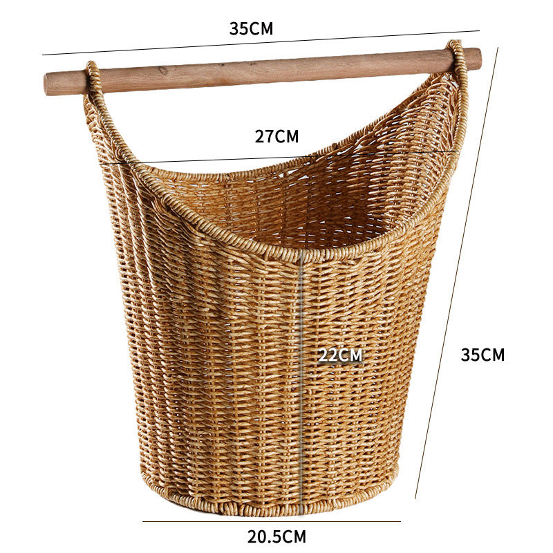 Stylish Woven Hanging Storage Basket Siopsrl