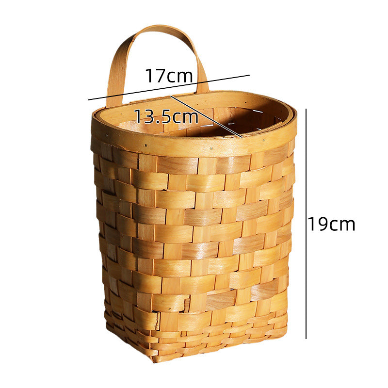 Handcrafted Wicker Storage Cylinder Siopsrl