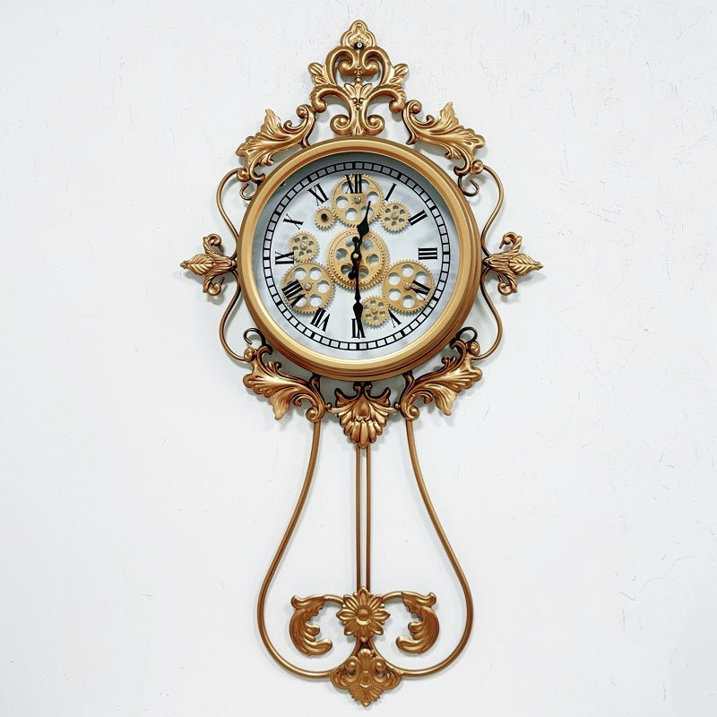 Vintage Gear Mechanism Wall Clock Siopsrl