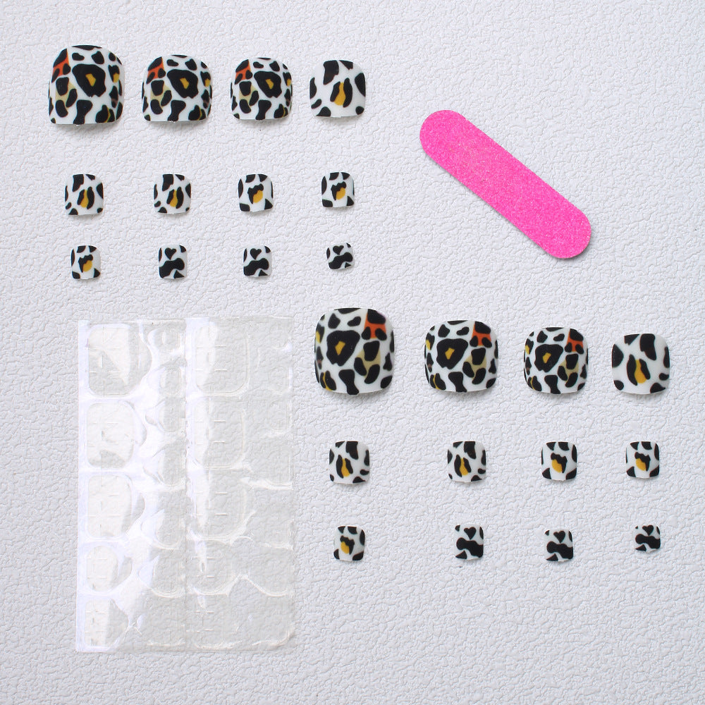 Siopsrl | Playful Leopard Print Press-On Nails Siopsrl