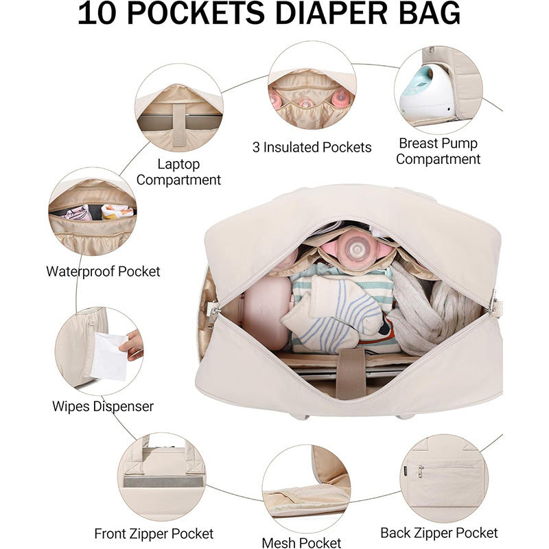 Siopsrl | Practical diaper bag with insulation function and accessories Siopsrl
