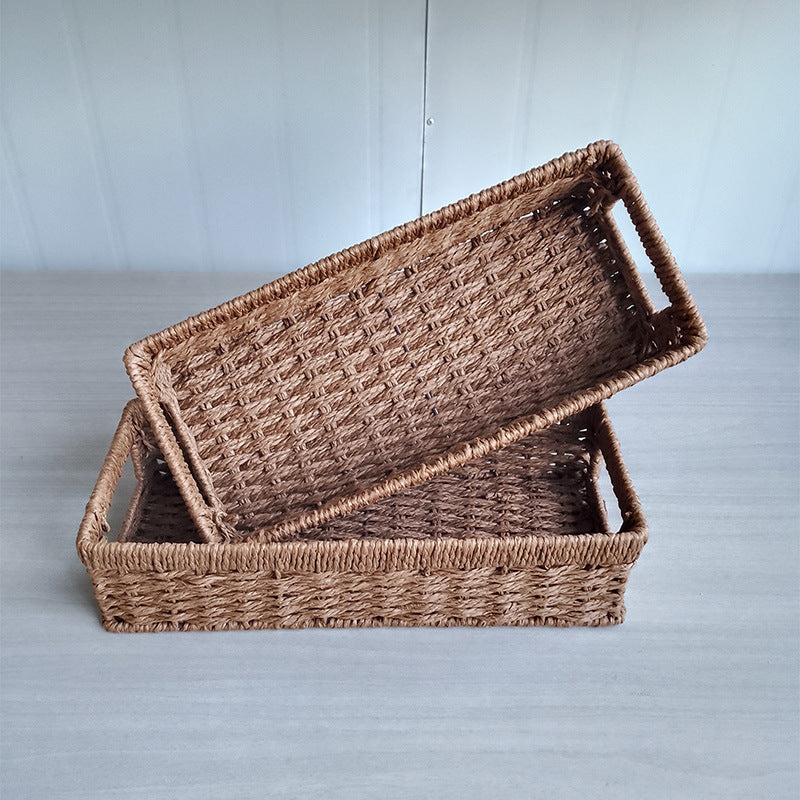 Versatile Handwoven Storage Trays Siopsrl