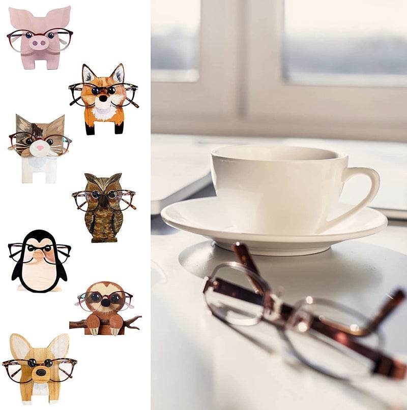 Cute wooden glasses case in animal shape | Siopsrl