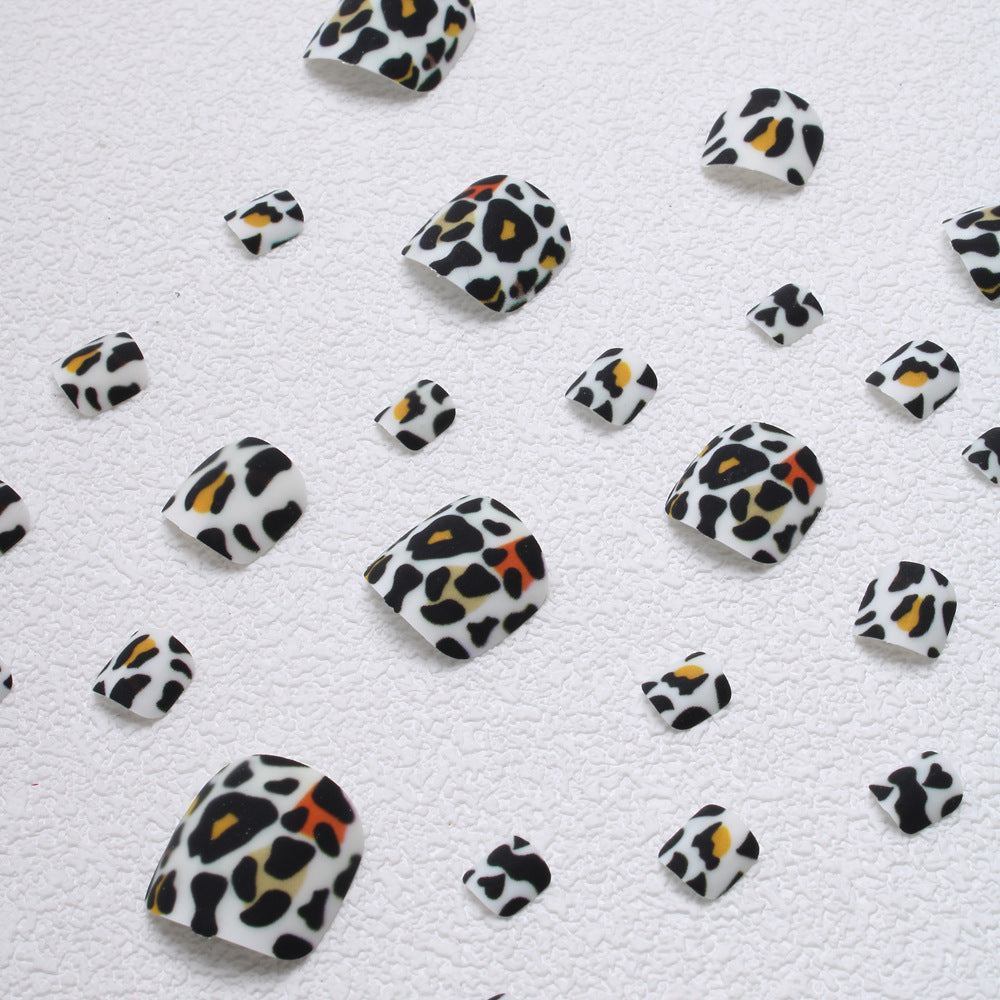Siopsrl | Playful Leopard Print Press-On Nails Siopsrl
