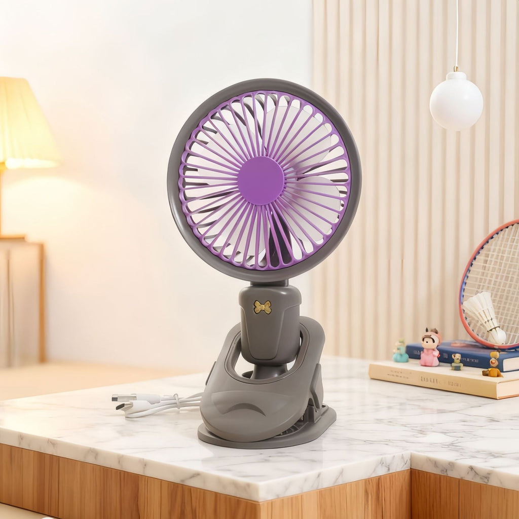 Siopsrl | Unisex table fan with practical clip Siopsrl