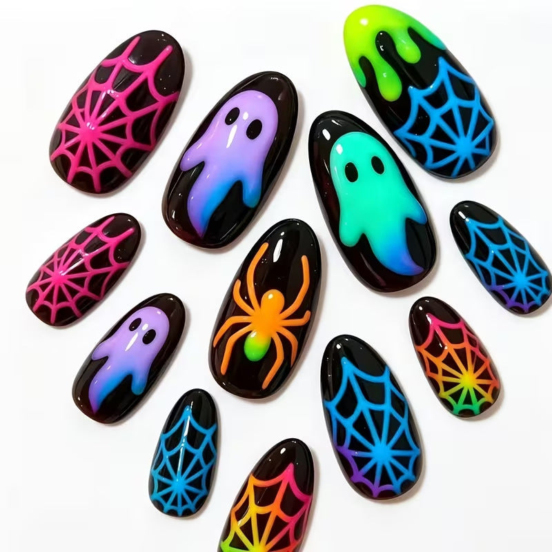 Halloween-Themed Nail Art Set Siopsrl