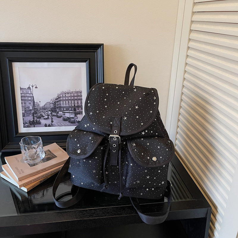 Siopsrl | Starry Print Backpack