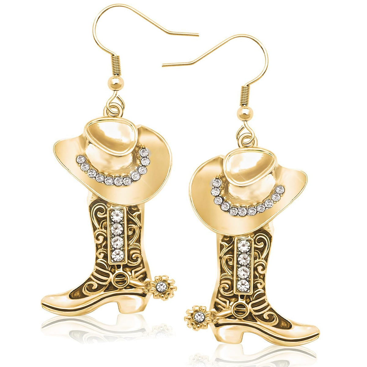 Siopsrl | Cowboy Boot and Hat Earrings Siopsrl