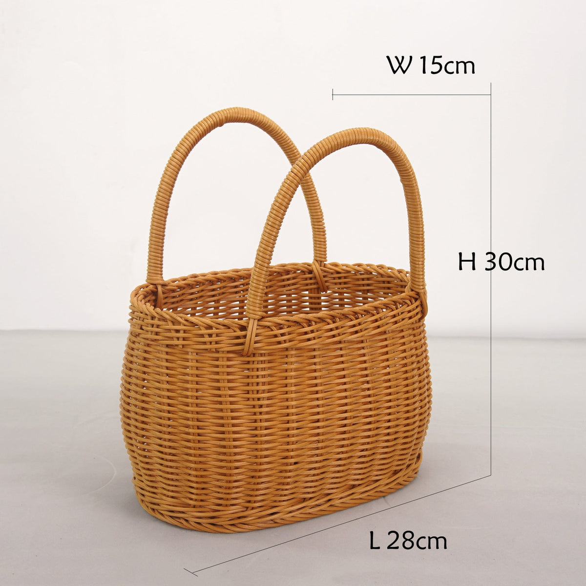 Handcrafted Willow Basket Siopsrl