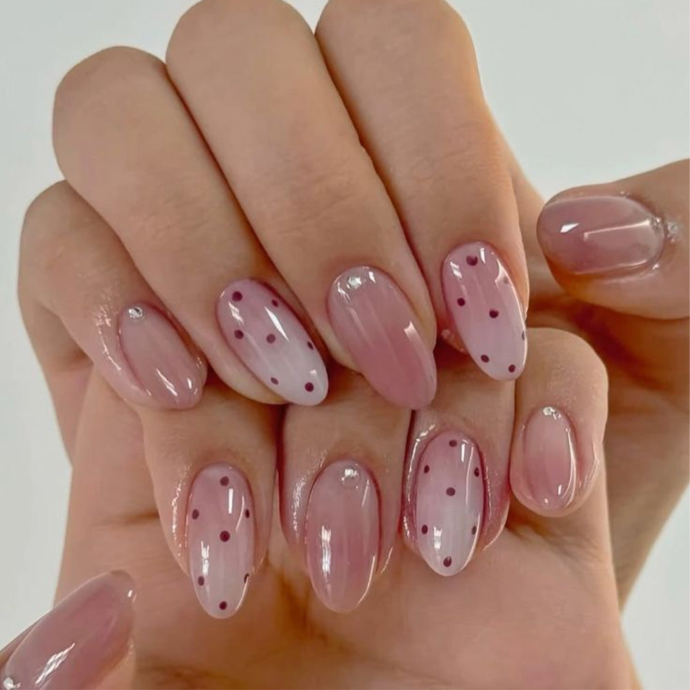 Siopsrl | Spring-like nail art with flower appliqués Siopsrl