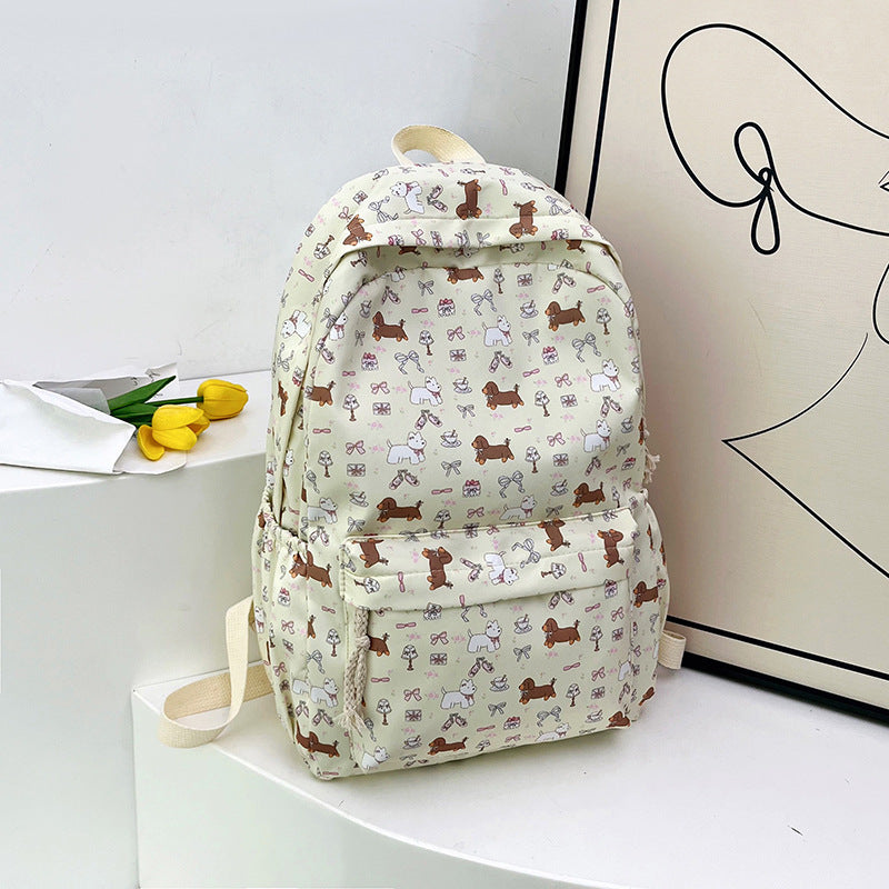 Siopsrl | Dog-Themed Casual Backpack Siopsrl