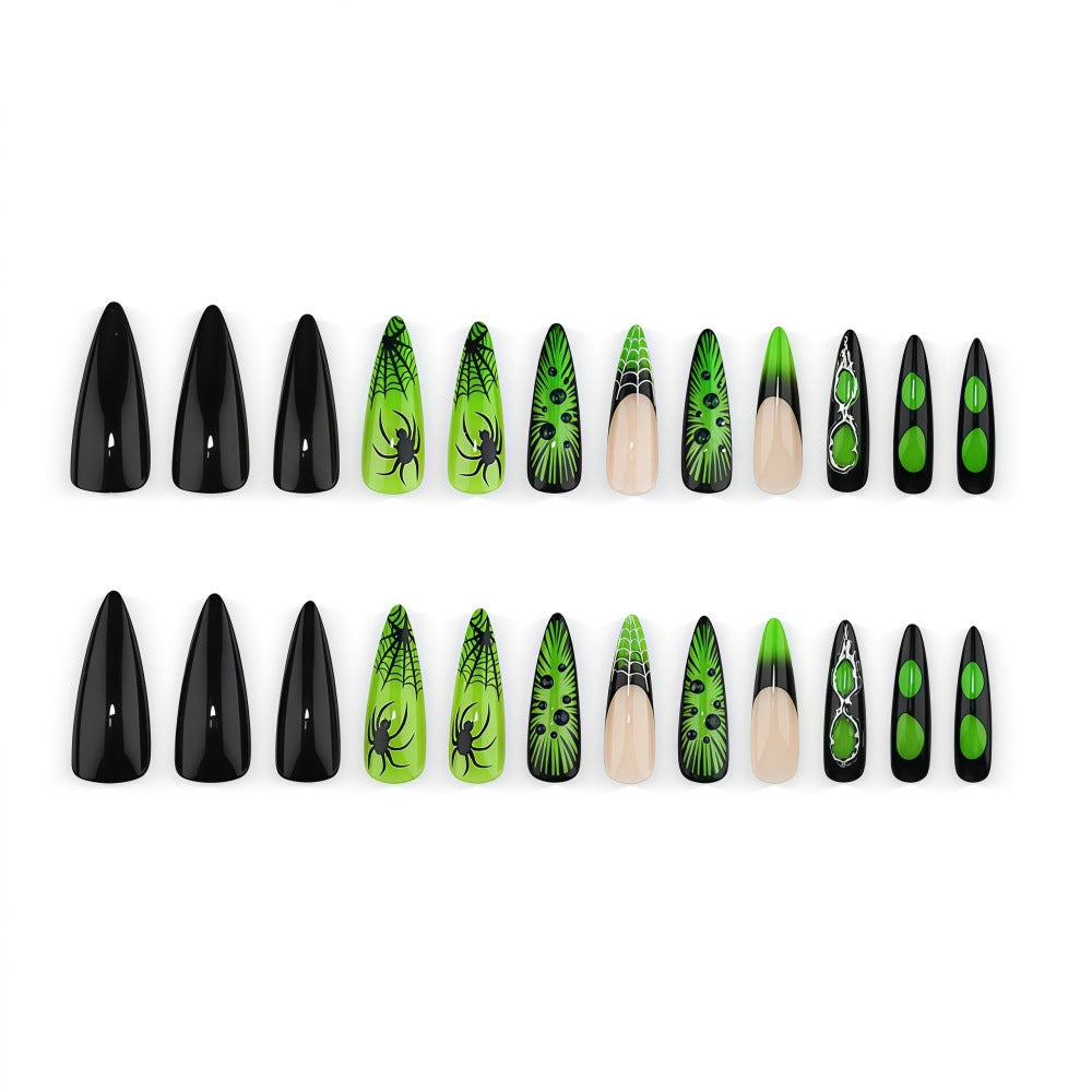 Siopsrl | Creative Halloween Nail Set Siopsrl