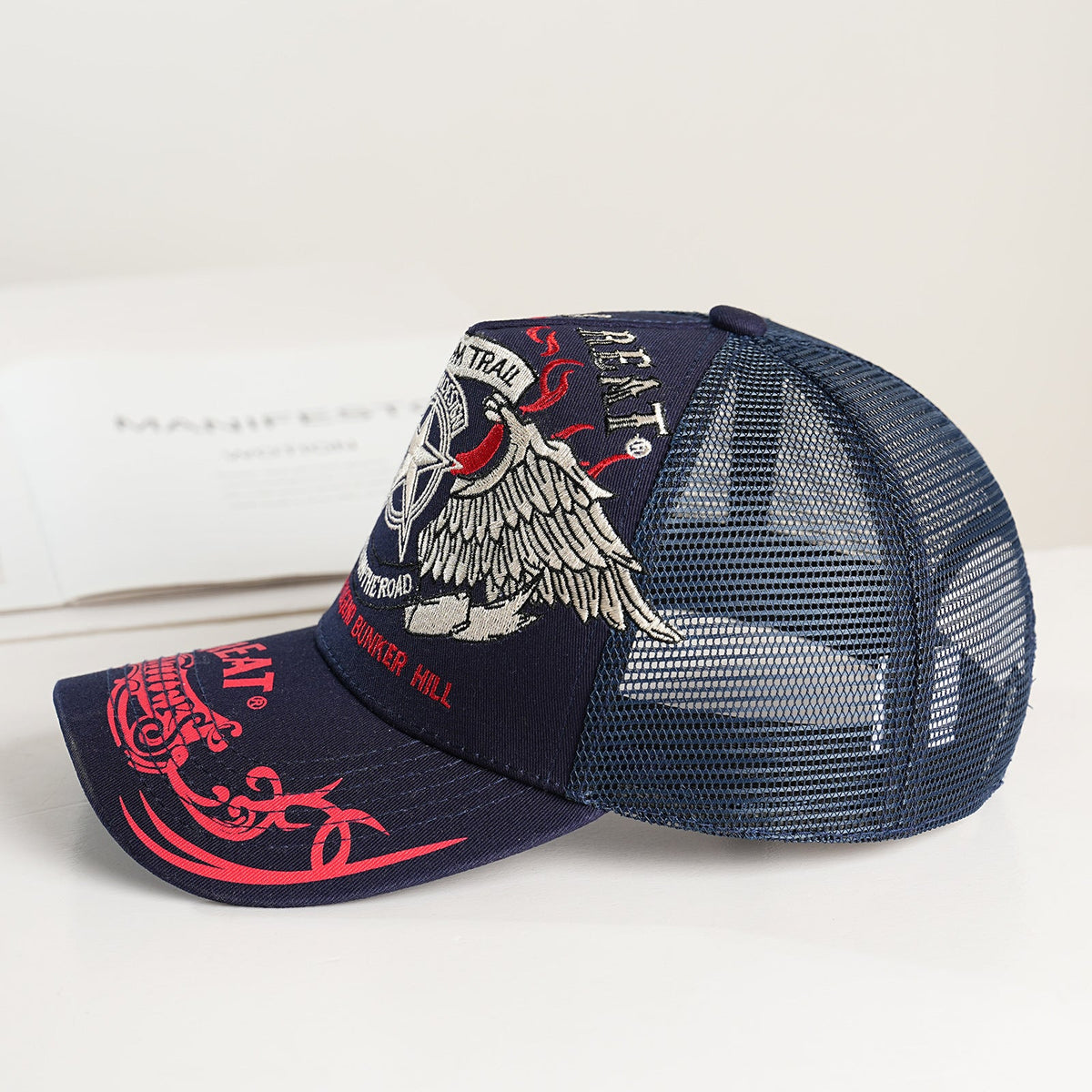 Siopsrl | Unisex Trucker Cap with graphic design and breathable mesh Siopsrl