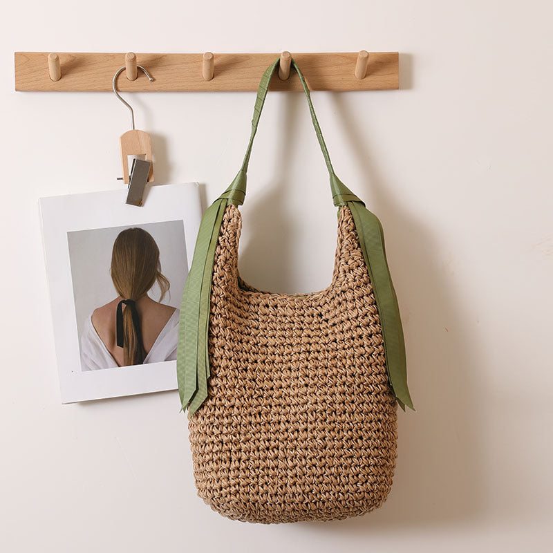 Handcrafted Eco-friendly Basket Bag Siopsrl