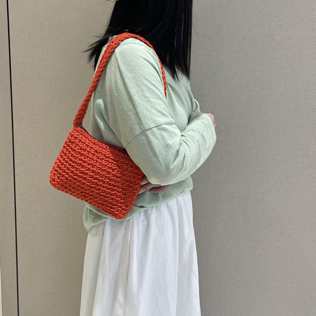 Siopsrl | Hand-knotted shoulder bag made of high-quality sustainable material Siopsrl