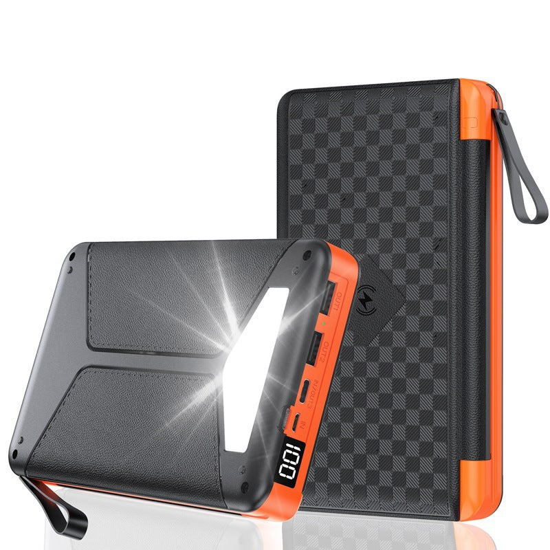 Siopsrl | Portable Solar Power Bank with Multifunctional Charging Function Siopsrl
