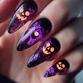 Artistic Halloween-Themed Nail Design Siopsrl