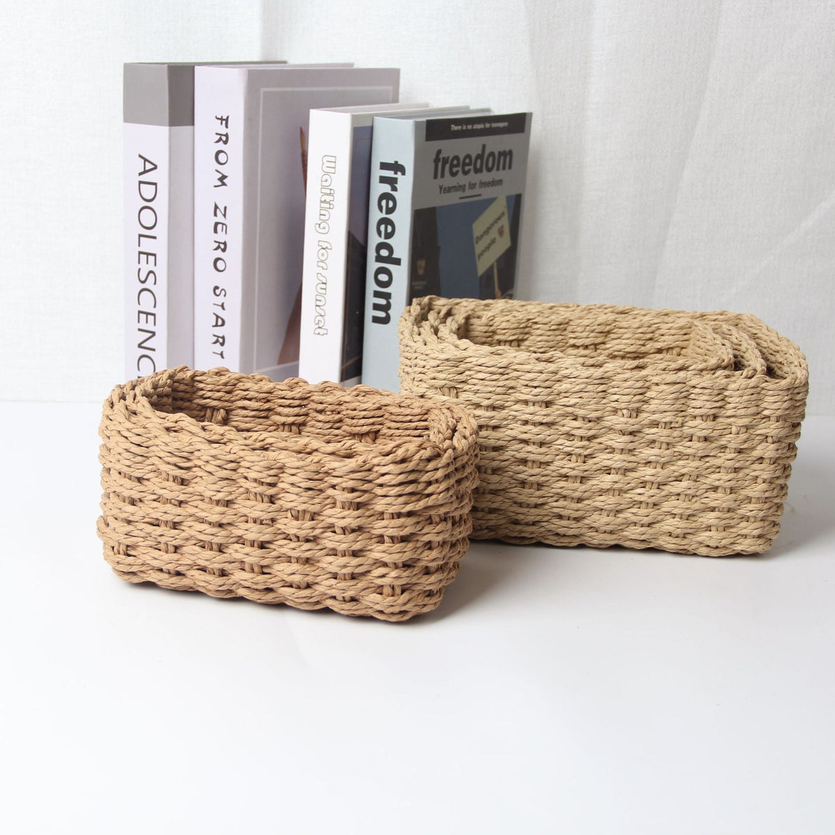 Natural Fiber Storage Basket