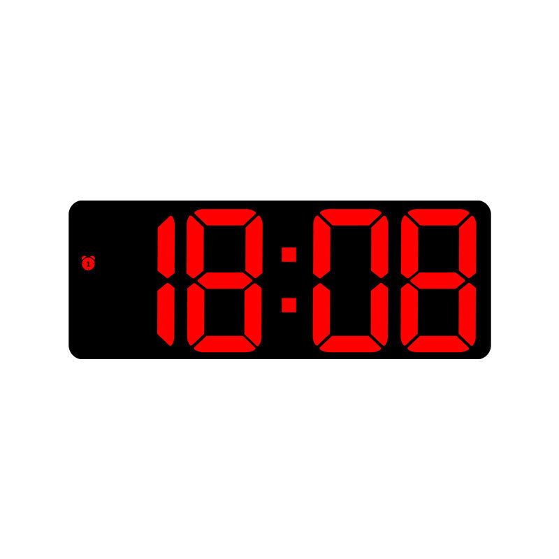 Siopsrl | Digital LED clock with large display and colorful digits Siopsrl