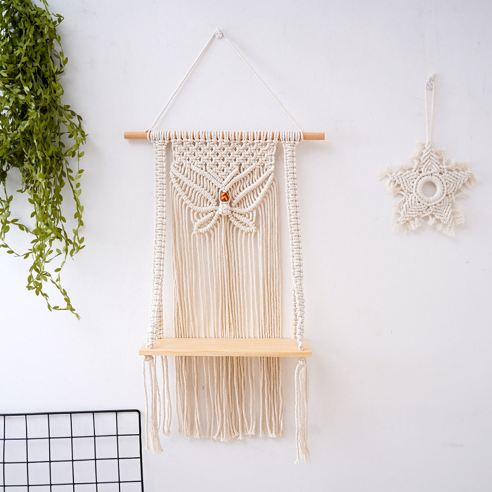 Decorative Macramé Swing Shelf Siopsrl
