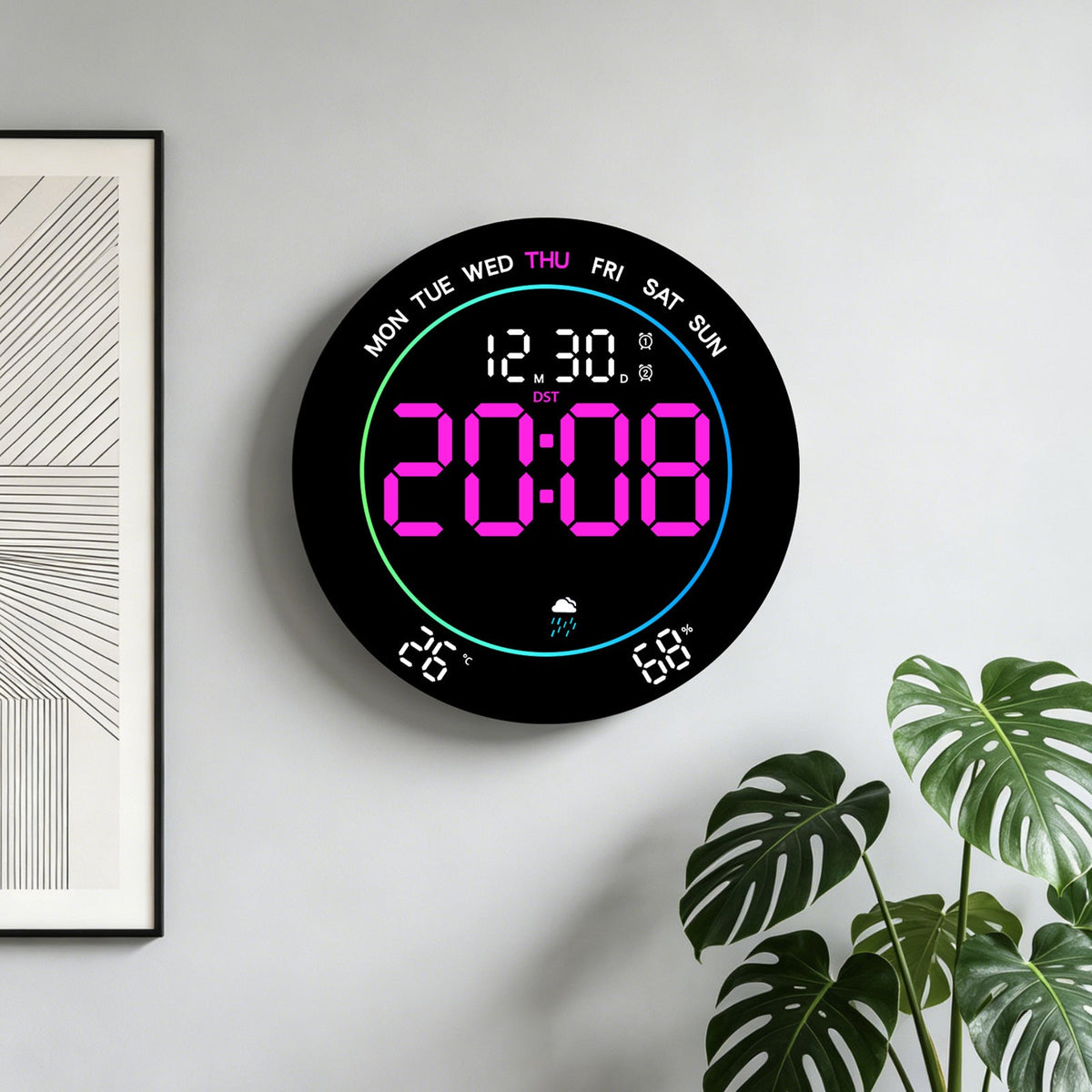 Siopsrl | Digital Weather Alarm Clock Siopsrl