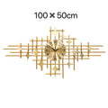 Modern Geometric Wall Clock Art Siopsrl