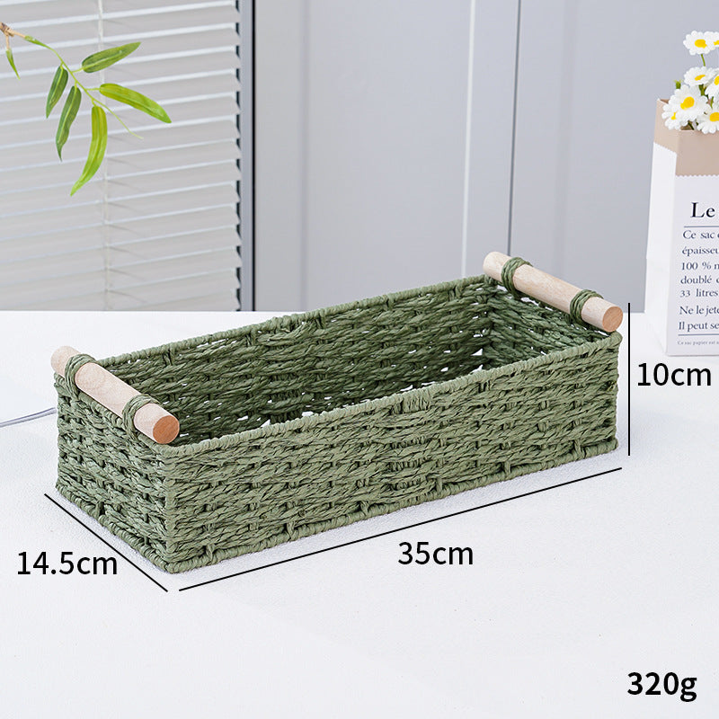 Siopsrl | Woven Organizer Storage Basket Siopsrl