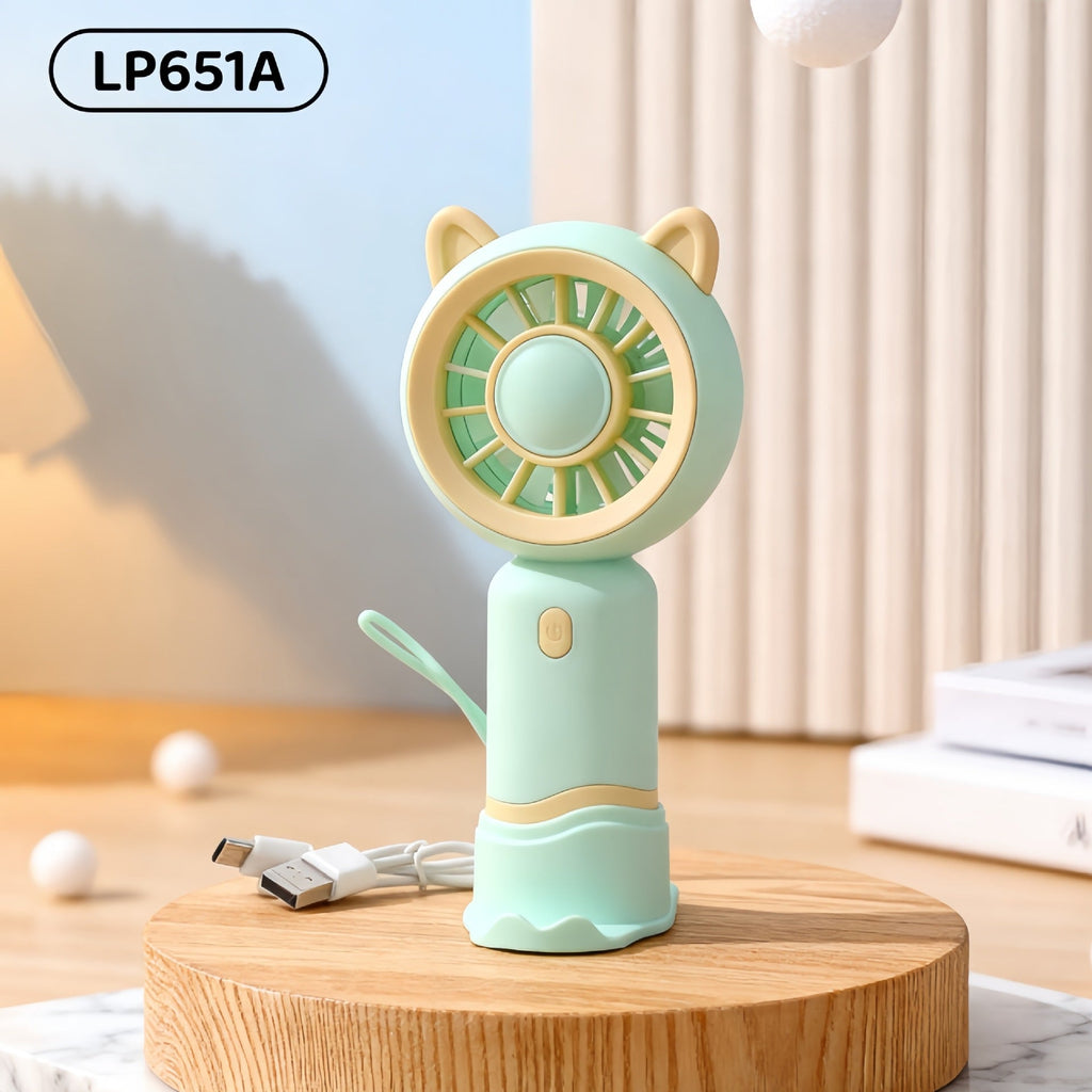 Siopsrl | Women's Portable Mini Fan with Innovative Design and USB Charging Function Siopsrl
