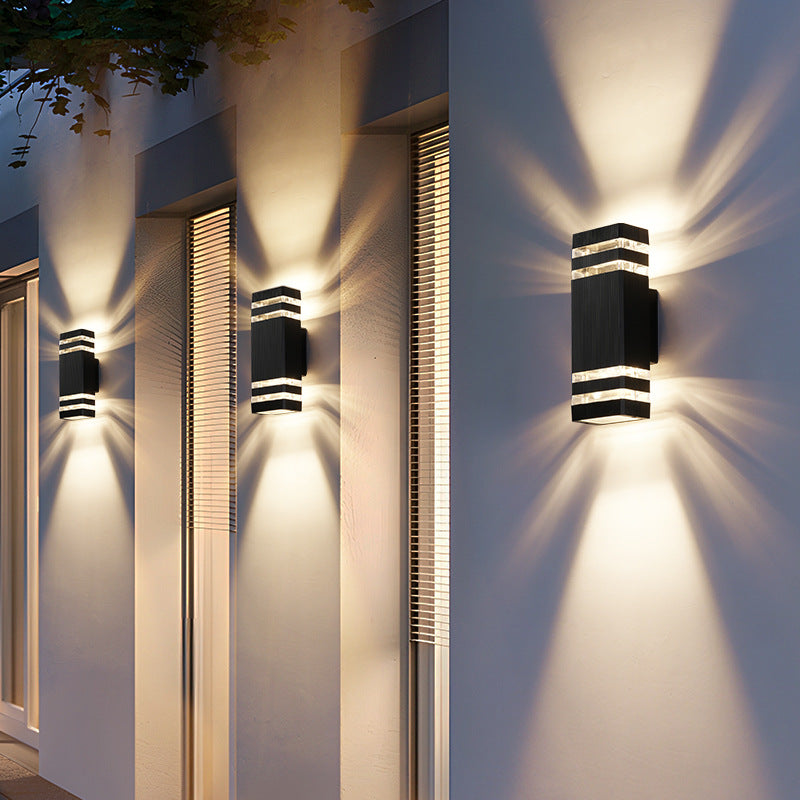 Siopsrl| Two-Layer Wall Lamp With Up-and-Down Light