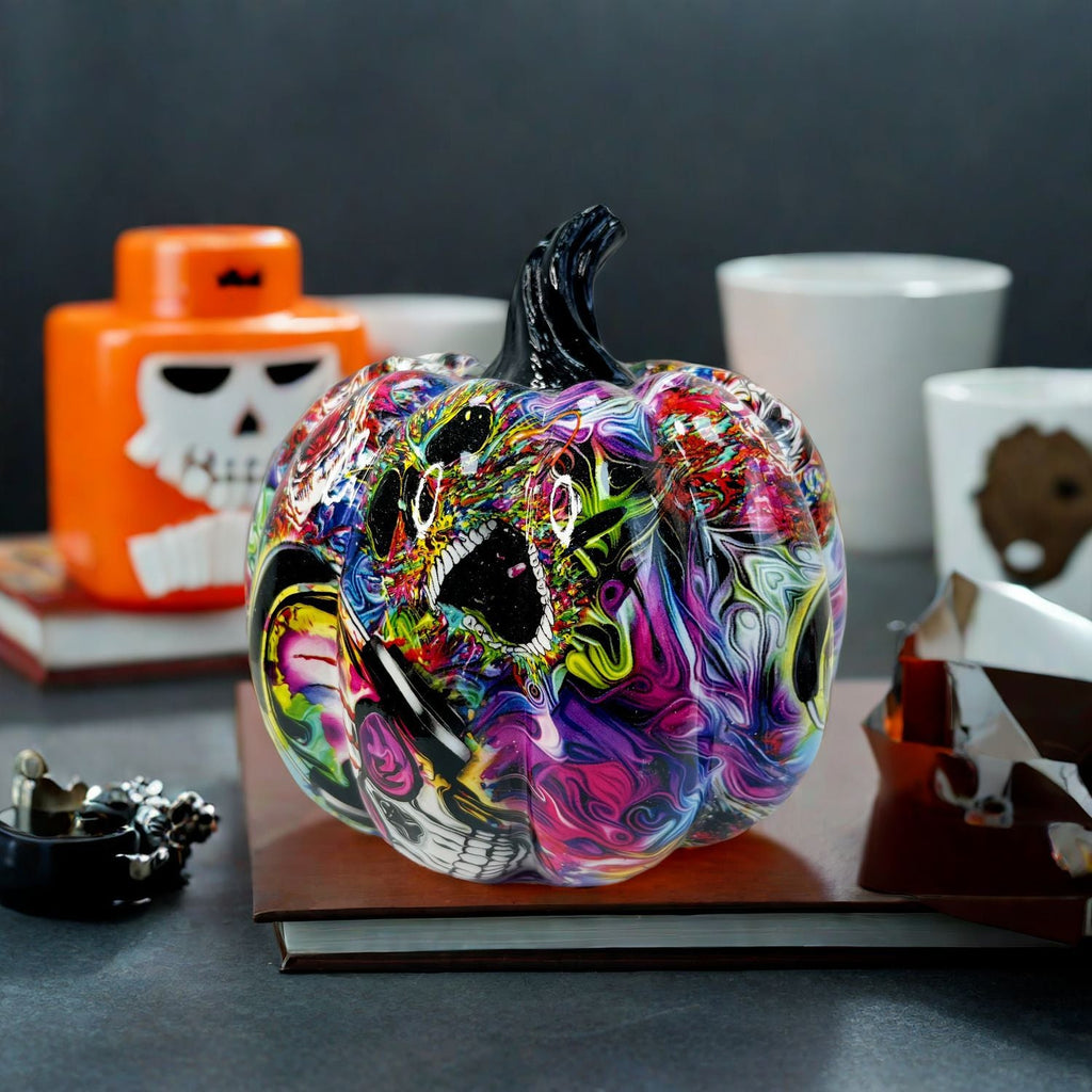 Artistic Halloween Pumpkin Figurine Siopsrl