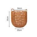Handwoven storage basket