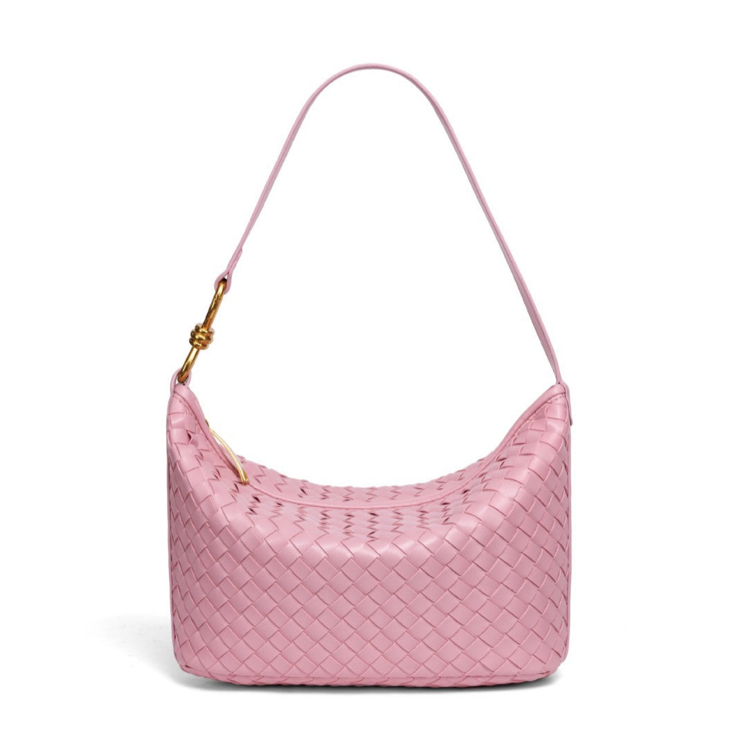 Textured Braided Handbag Siopsrl