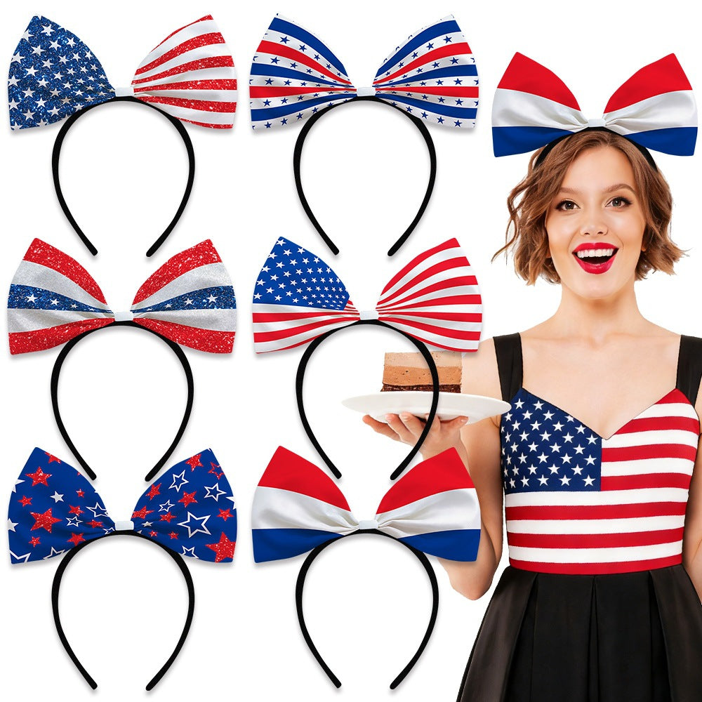 Siopsrl | Women's decorative bow headband with oversized fabric bow and flexible headband Siopsrl