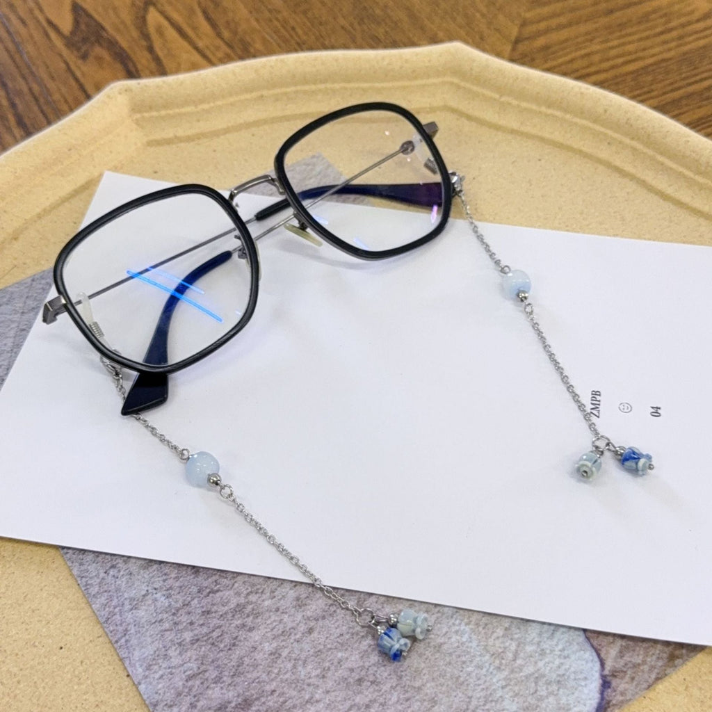 Siopsrl | Delicate Bead-Embellished Eyewear Chain Siopsrl