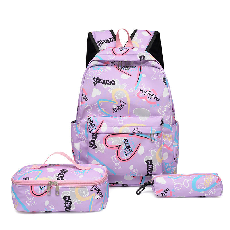Siopsrl | Backpack set with insulated lunch box and pencil case Siopsrl