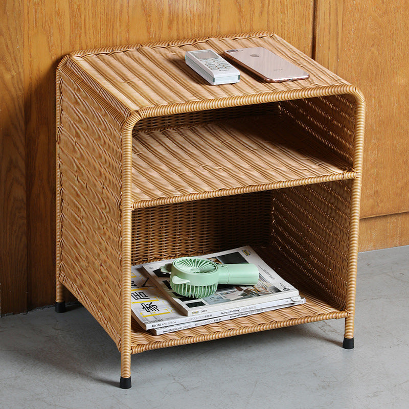 Siopsrl | Natural Woven Open Shelf Storage Unit Siopsrl