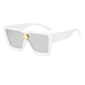 Siopsrl | Bold Geometric Shield Sunglasses