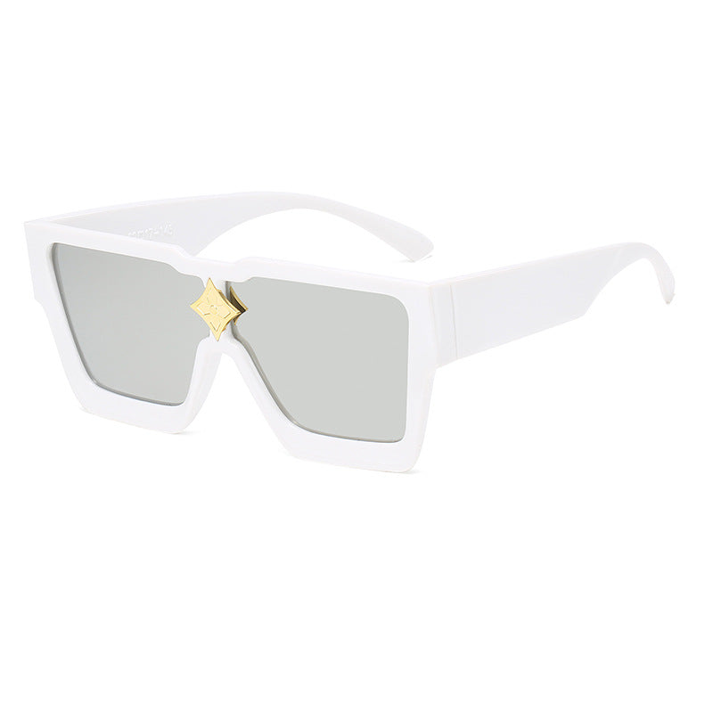 Siopsrl | Bold Geometric Shield Sunglasses