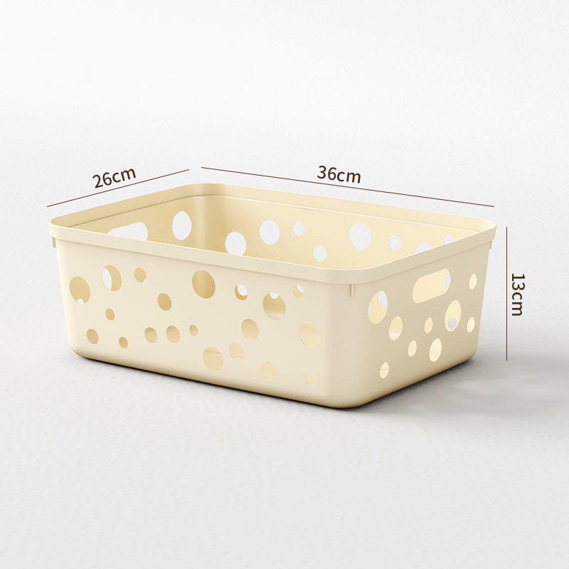 Women Versatile and Elegant Storage Basket with Sturdy Handles Siopsrl