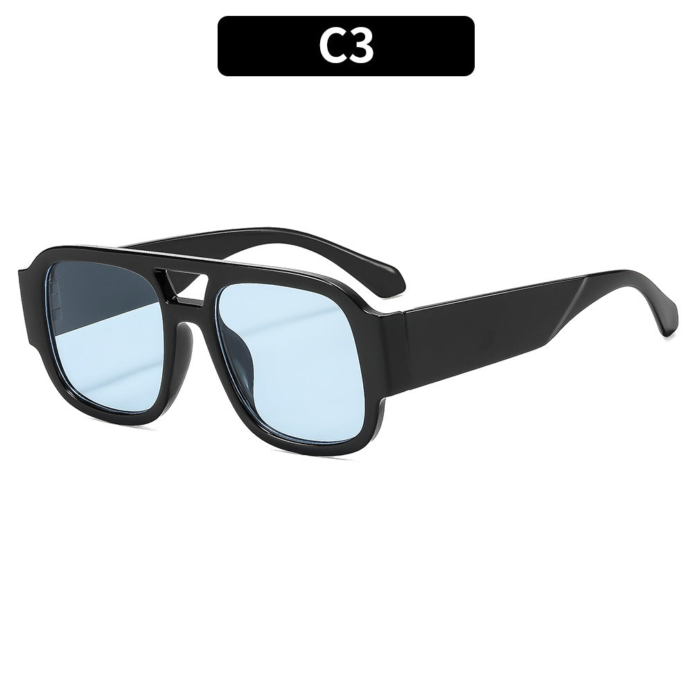 Siopsrl | Futuristic Geometric Square Sunglasses