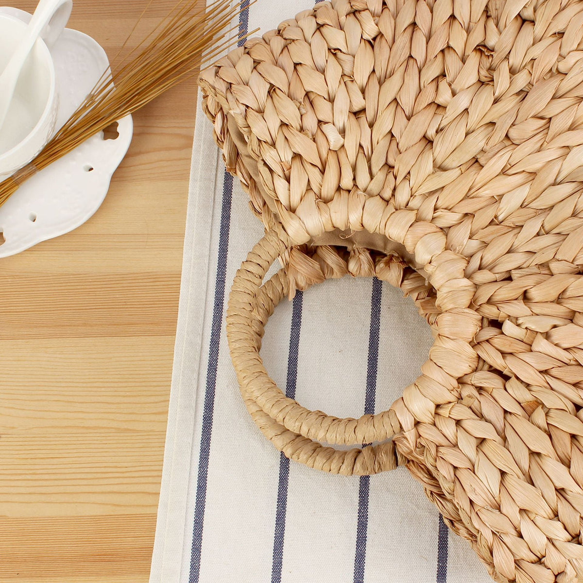 Siopsrl | Handbag in Modern Basket Weave Pattern Siopsrl