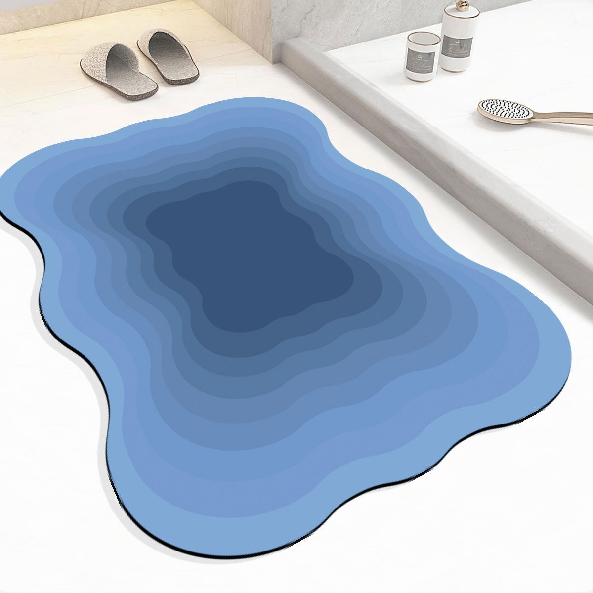 Siopsrl | Stylish Gradient Bath Mat Siopsrl