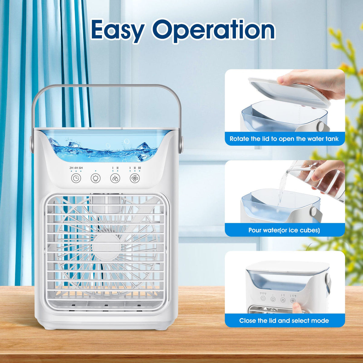 Siopsrl | Portable Mini Air Cooler Siopsrl