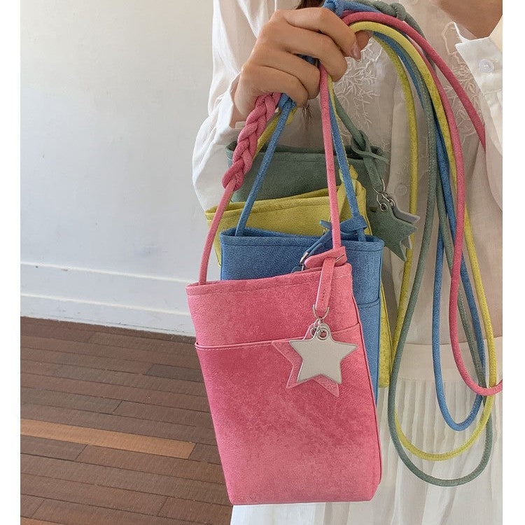 Siopsrl | Fashionable shoulder bag with braided shoulder strap Siopsrl