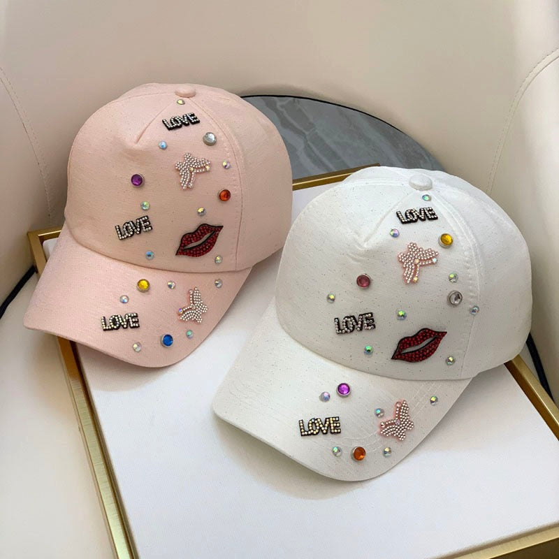 Siopsrl | Women's Embellished Graphic Baseball Cap Siopsrl