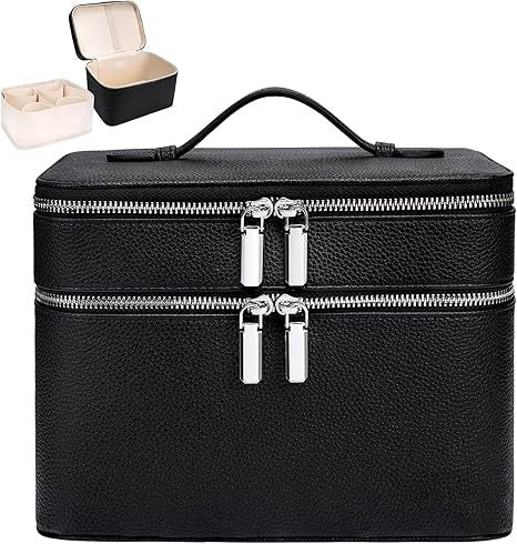 Cosmetic storage case with removable compartments Siopsrl
