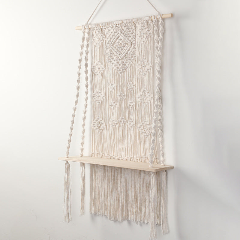 Macrame Wall Shelf with Hanger Siopsrl