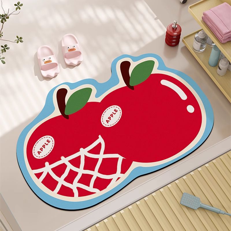 Siopsrl | Playful Fruit-Shaped Siopsrl Bath Mat