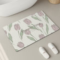 Siopsrl | Floral Design Shower Mat Siopsrl