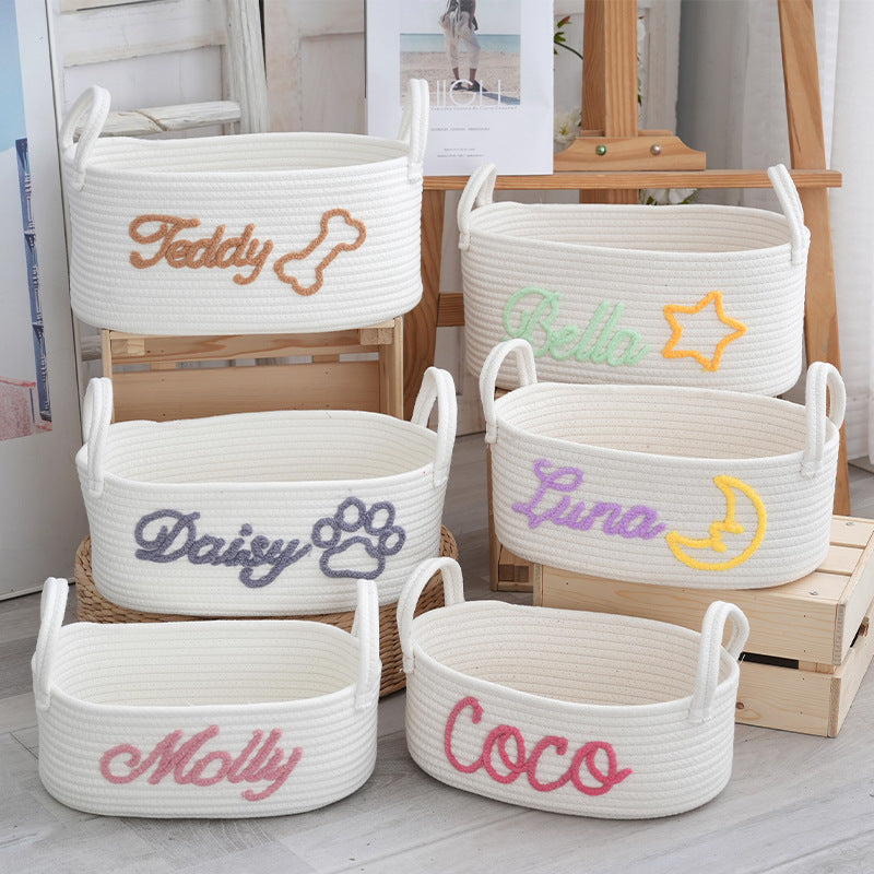 Soft and Decorative Storage Basket Siopsrl